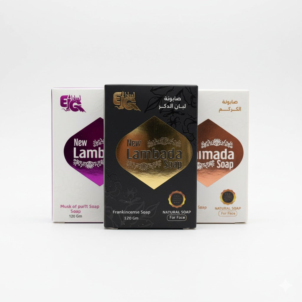 Turmeric, Musk of Purity, Frankincense Soap Collection