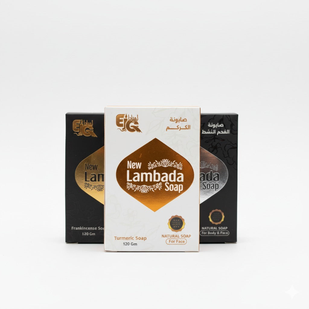 Turmeric, Charcoal, Frankincense Soap Collection